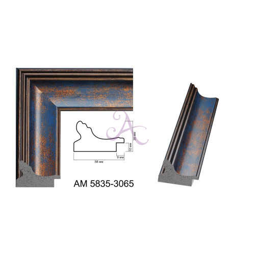 Пластиковый багет для рам AM5835-3065
