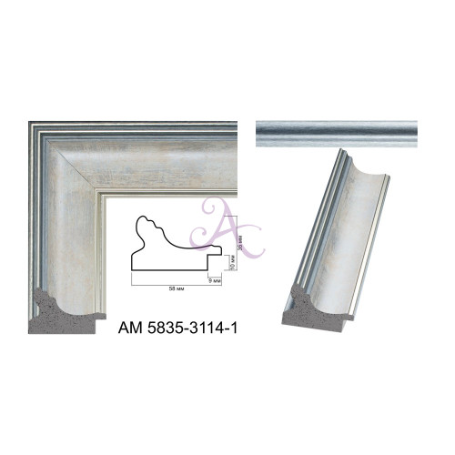 Пластиковый багет для рам AM5835-3114-1