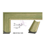 Пластиковый багет для рам AM5123-145