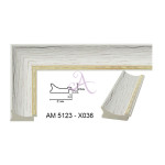 Пластиковый багет для рам AM5123-X036