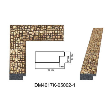 Пластиковий багет для рам DM4617K-05002-1