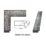 Пластиковий багет для рам DM4617K-05003