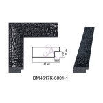 Пластиковий багет для рам DM4617K-6001-1