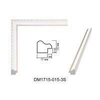 Пластиковий багет для рам DM1715-015-3S