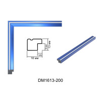 Пластиковий багет для рам DM1613-200