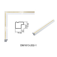 Пластиковий багет для рам DM1613-202-1