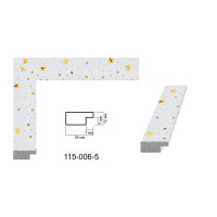 Пластиковий багет для рам 115-006-5