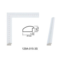Пластиковий багет для рам 129A-015-3S