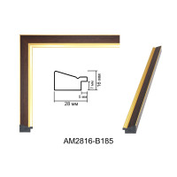 Пластиковий багет AM2816-B185