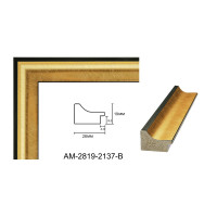 Пластиковий багет для рам AM2819-2137-B