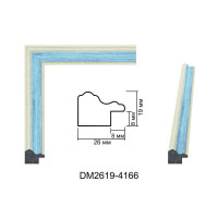 Пластиковий багет для рам DM2619-4166