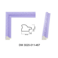 Пластиковий багет для рам DM3020-011-467
