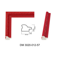 Пластиковий багет для рам DM3020-012-57