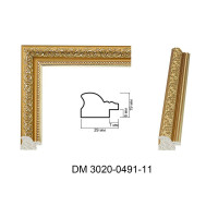 Пластиковий багет для рам DM3020-0491-11