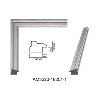 Пластиковий багет для рам AM3220-18201-1