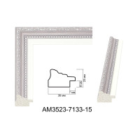 Пластиковий багет для рам AM3523-7133-15