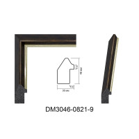 Пластиковий багет для рам DM3046-0821-9