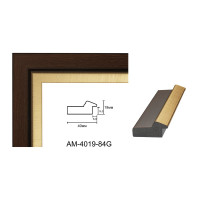 Пластиковий багет для рам AM4019-84G