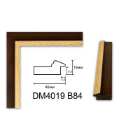 Пластиковий багет для рам DM4019-B84