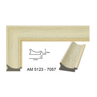 Пластиковий багет для рам AM5123-7057