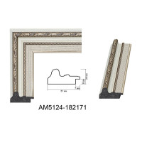 Пластиковий багет для рам AM5124-182171