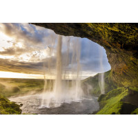 Картина на полотні "Водоспад" (N164), 55см×35см