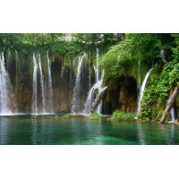 Картина на полотні "Водоспад" (N264), 55см×35см