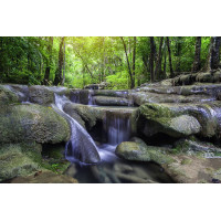 Картина на полотні "Водоспад" (N345), 55см×35см