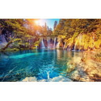 Картина на полотні "Водоспад" (N419), 55см×35см