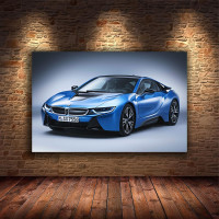 Картина на полотні "Спортивний автомобіль" (M138), 55см×35см