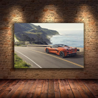 Картина на полотні "Спортивний автомобіль" (M175), 55см×35см