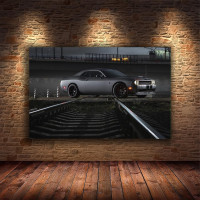 Картина на полотні "Спортивний автомобіль" (M180), 55см×35см
