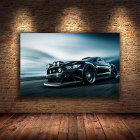 Картина на полотні "Спортивний автомобіль" (M186), 55см×35см
