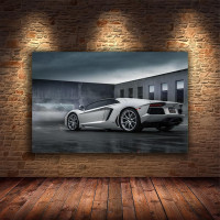 Картина на полотні "Спортивний автомобіль" (M187), 55см×35см