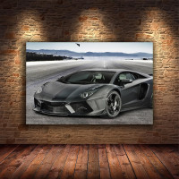 Картина на полотні "Спортивний автомобіль" (M200), 55см×35см