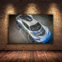 Картина на полотні "Спортивний автомобіль" (M208), 55см×35см