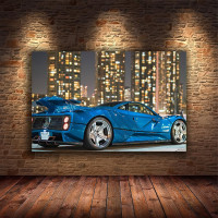 Картина на полотні "Спортивний автомобіль" (M221), 55см×35см