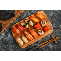 Картина на полотні "Суши" (Q138), 55см×35см