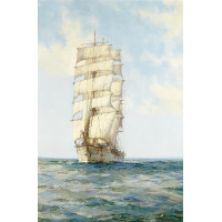Картина на полотні "Корабль" (L122), 35см×55см