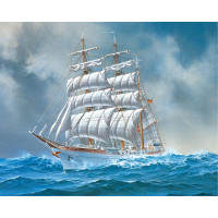 Картина на полотні "Корабль" (L153), 55см×35см