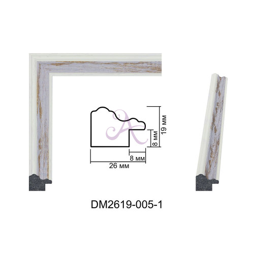 Пластиковий багет для рам DM2619-005-1