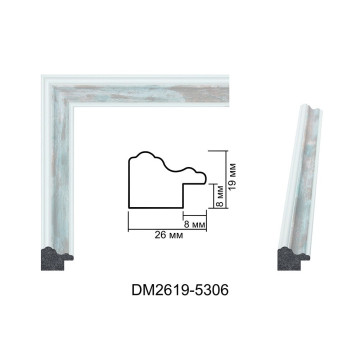 Пластиковий багет для рам DM2619-5306