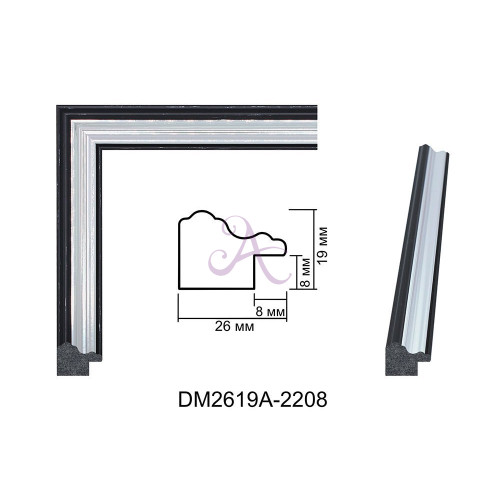 Пластиковий багет для рам DM2619A-2208