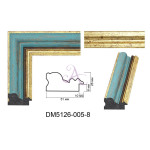 Пластиковый багет для рам DM5126-005-8