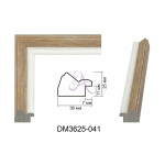Пластиковый багет для рам DM3625-041