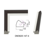 Пластиковый багет для рам DM3625-147-4