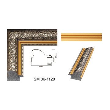 Пластиковий багет для рам SM06-1120
