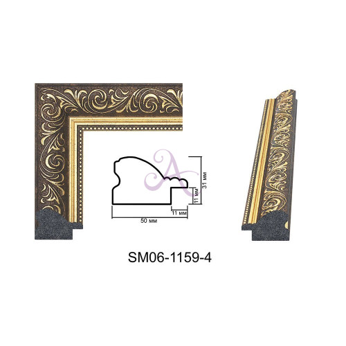 Пластиковый багет для рам SM06-1159-4