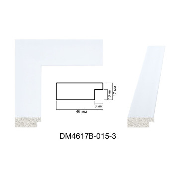 Пластиковий багет для рам DM4617B-015-3