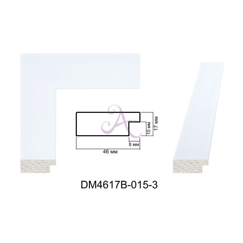 Пластиковий багет для рам DM4617B-015-3